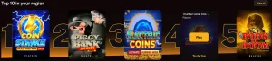 wild royal casino top games
